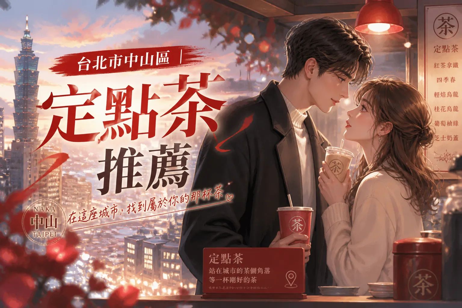 台北市中山區｜定點茶推薦